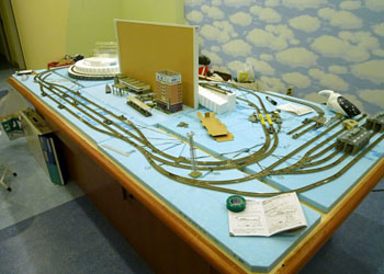 東横インや車庫などの建物配置