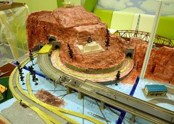 植樹作業が進む様子